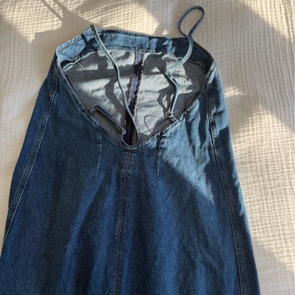 Reformation Sofi Denim Maxi Dress - NWT - Picture 7 of 7